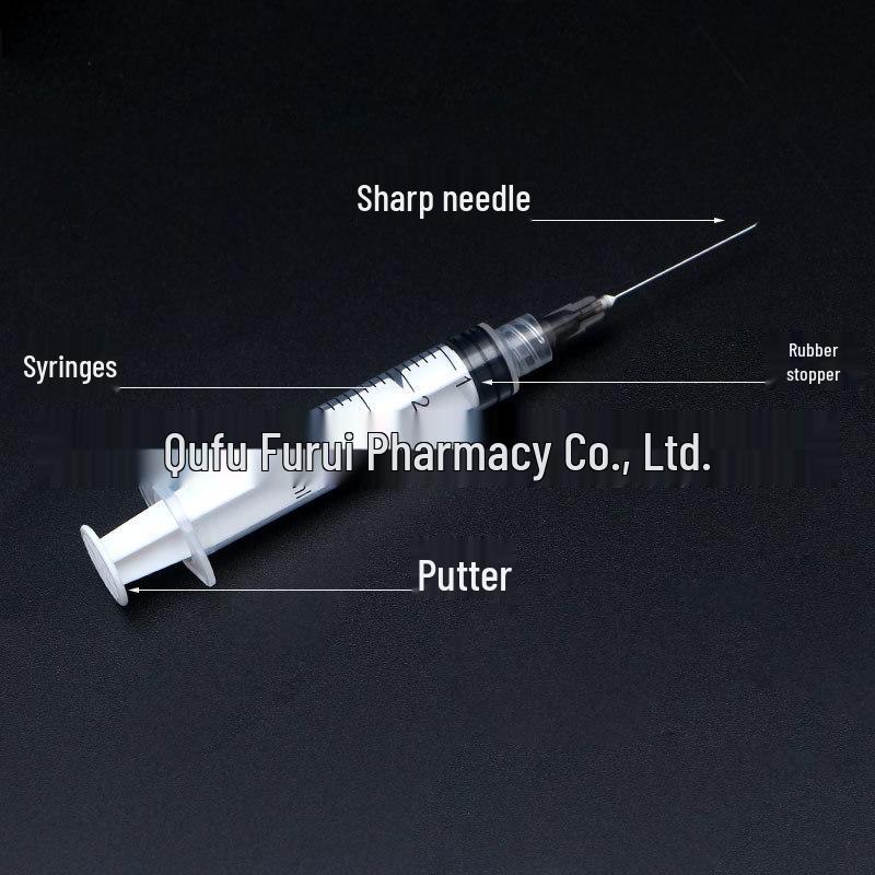 Disposable Syringes with Luer Needle: 1ml, 3ml, 5ml, 10ml, 20ml