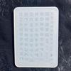 Nail Art Decorations Mold 3D Silicone Nail Art Template Japanese Alphabets Mold