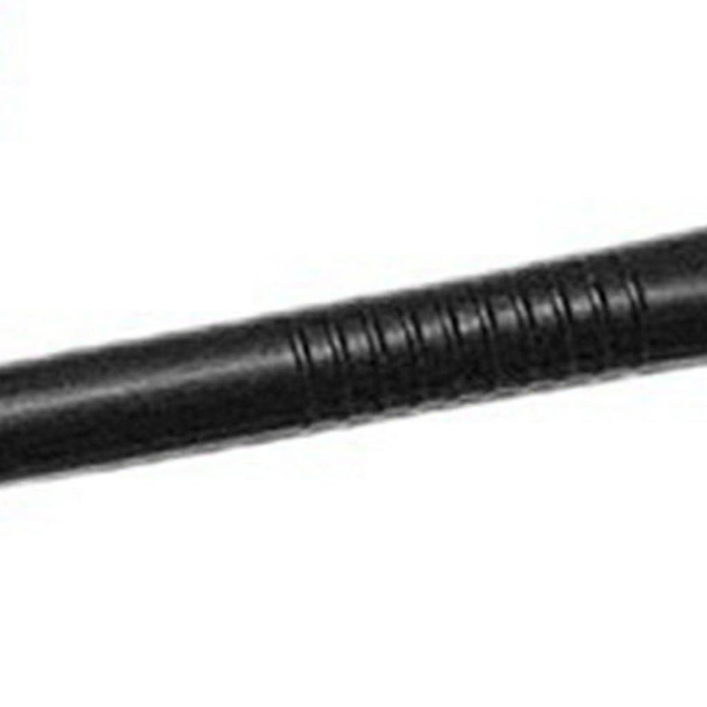 Jump Rope Plastic Flexible Adjustable Soft Wire Skipping Workout Training Tool for Home Gym Black