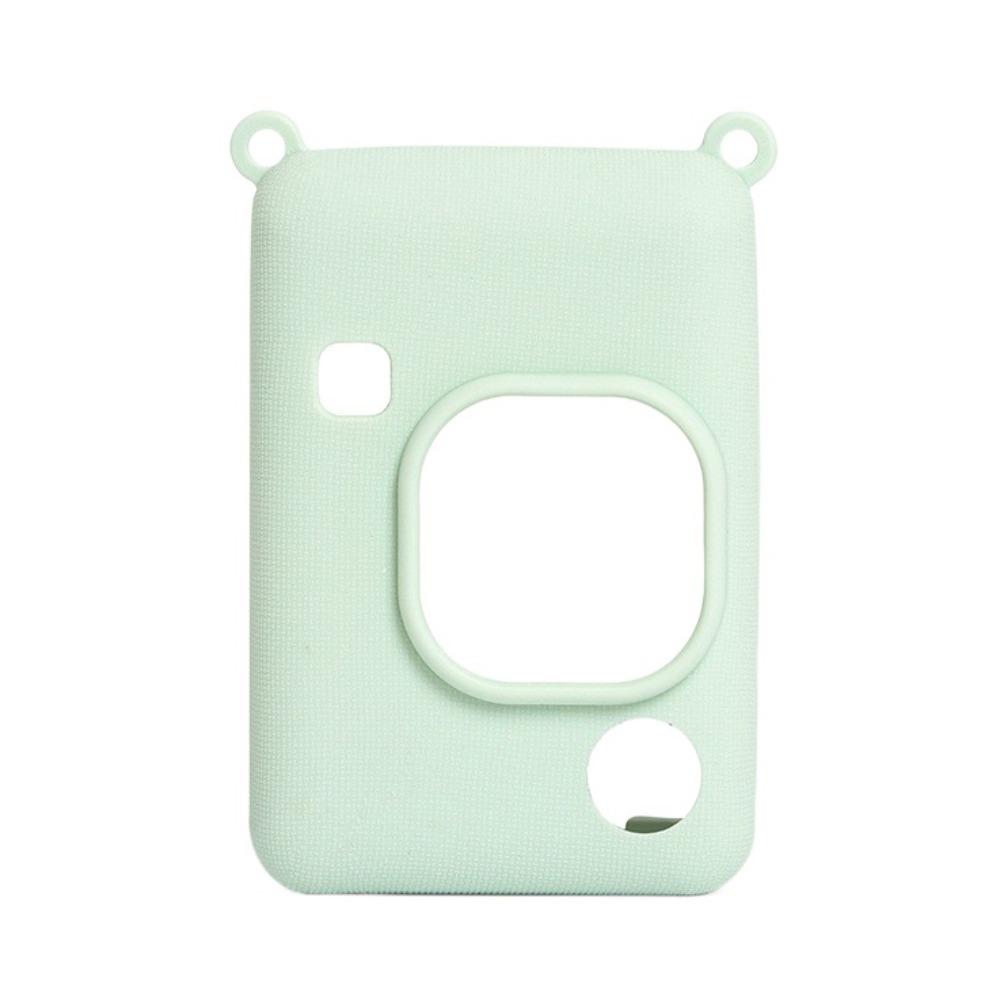 Silicone Instant Camera Case Solid Color Shockproof Protective Cover Wear Resistant Soft for Fujifilm Instax Mini Liplay