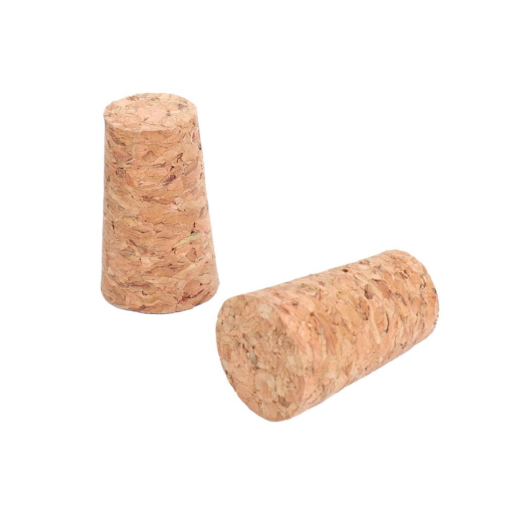A84X-200Pcs Tapered Corks Stoppers DIY Craft Art Model Building 22X17x35mm