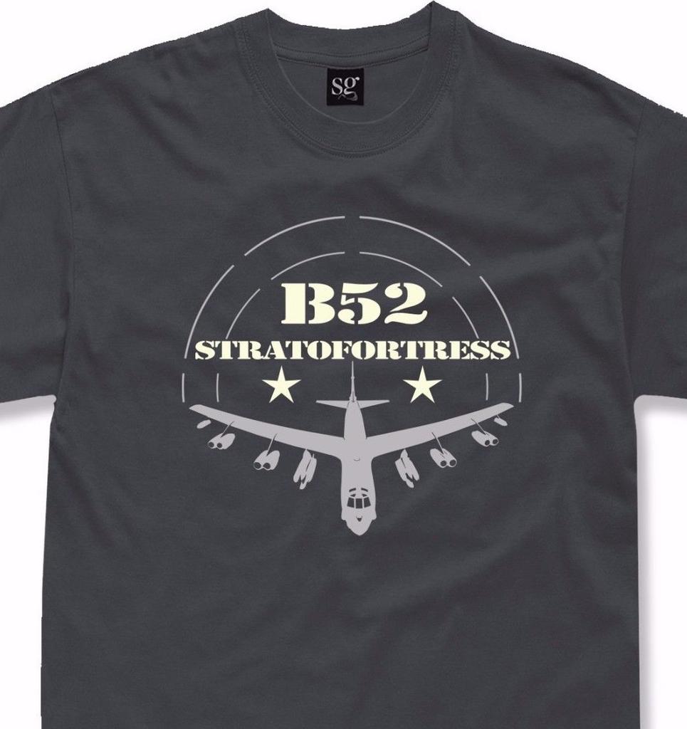 B52 T-Shirt Army US Bomber Aircraft Stratofortress B-52 tshirt + longsleeve