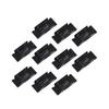 10Pcs Car Roof Drip Molding Retainer Clip Replacement Set 75561-52040, 7556152040 for Toyota Camry Corolla Lexus Scion