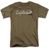Eureka Café Diem Mens T Shirt Safari Green Safari Green Officially Licensed