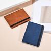 Cross-Border PU Leather RFID Passport Holder & Travel Wallet 