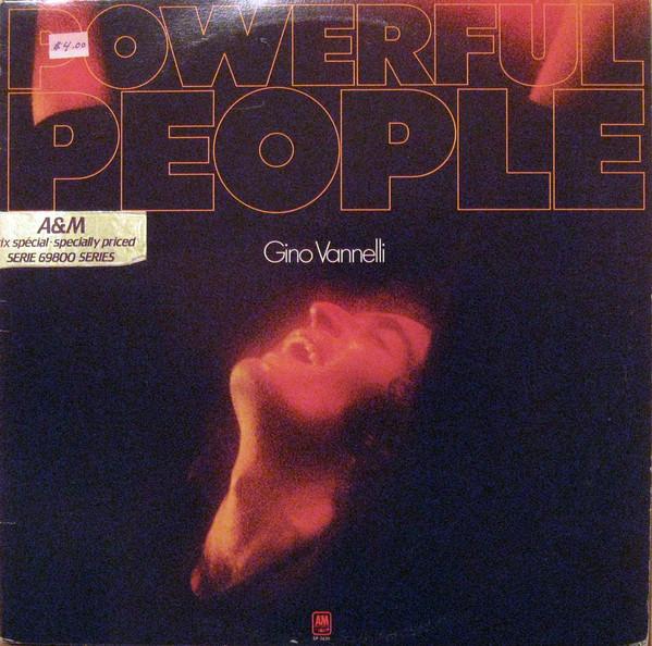 

LP Record GINO VANNELLI Powerful People SP69803 AM Records Canada Rock Used
