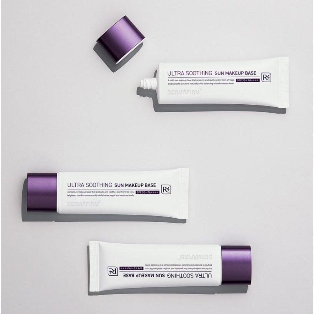 Dermafirm Ultra Soothing Sun Makeup Base R4 50ml, white, 3 pcs.