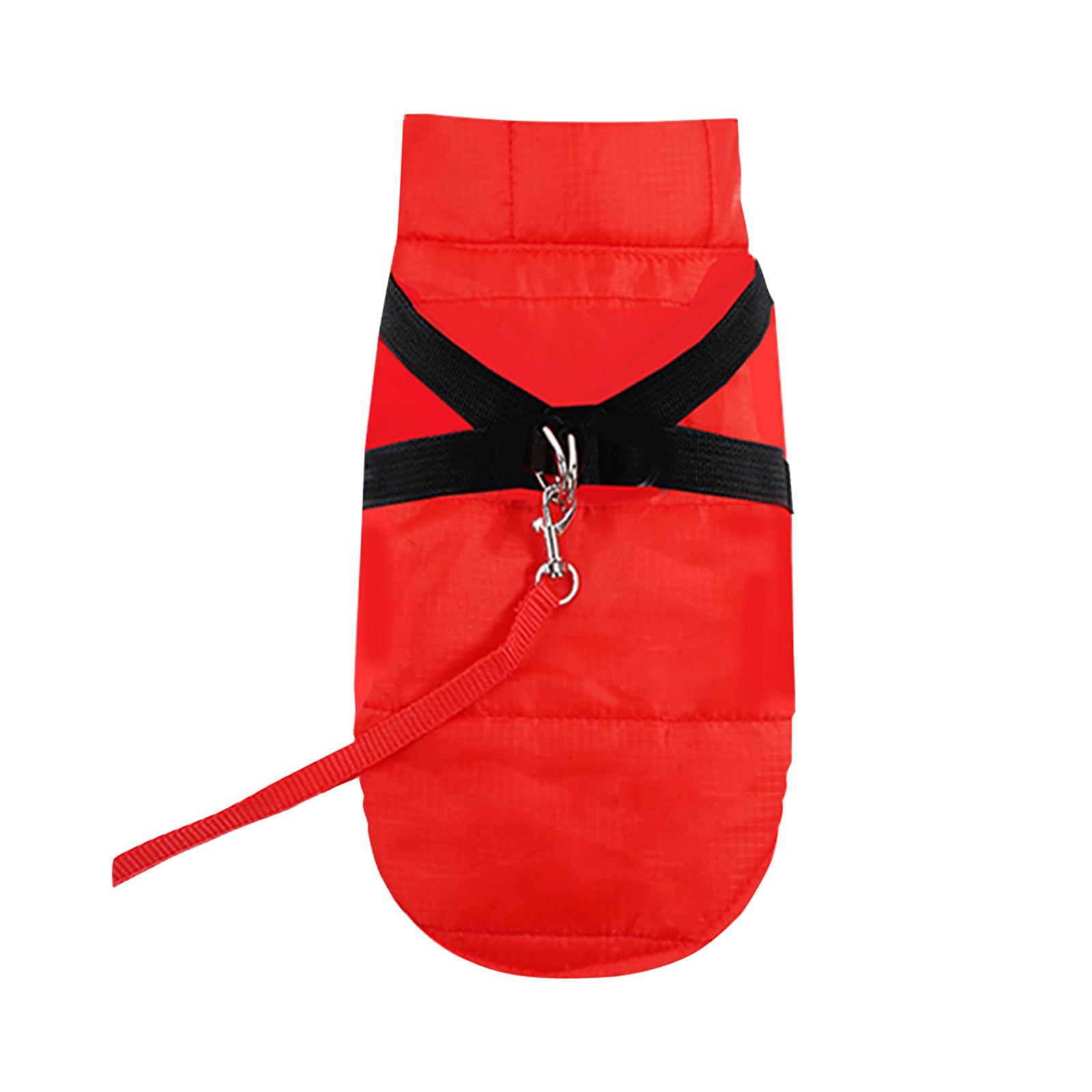 

Hot Fashion Pet Dog Cloth Dog Winter Cloth Pet Vest New xs красный