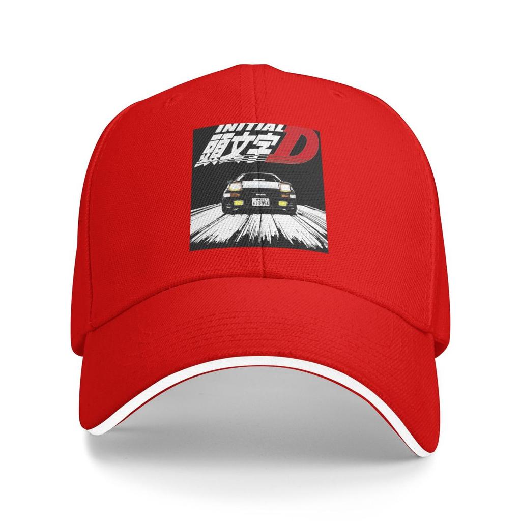 Unisex Baseball Hats Anime Drift AE86 Initial D Outdoor Streetwear Summer Sports Baseball Caps Hip Hop Cap Casquette Hats
