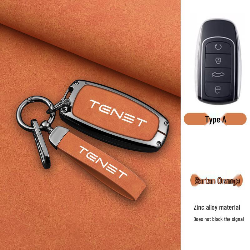 Tenet Tianneng Key Case T4/T7/T9: Stylish Metal Key Shell for Men & Women