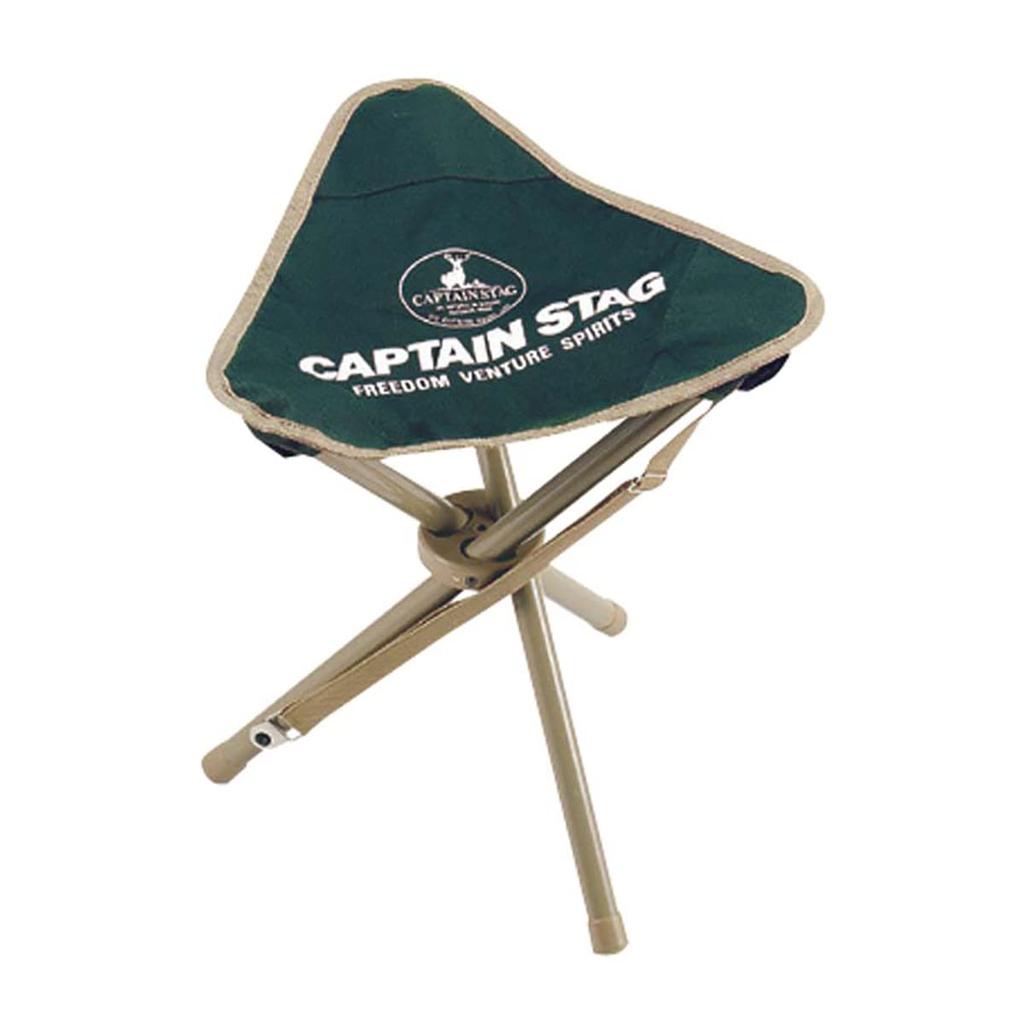CAPTAIN STAG Chair CS Tripod Chair Green M-3876
