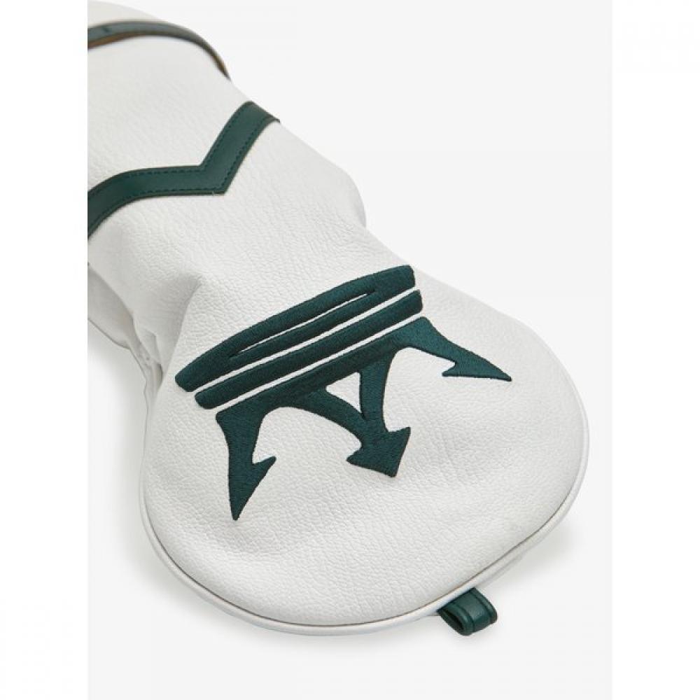 Lambda Leather HeadCover Deep Green Utility Cover