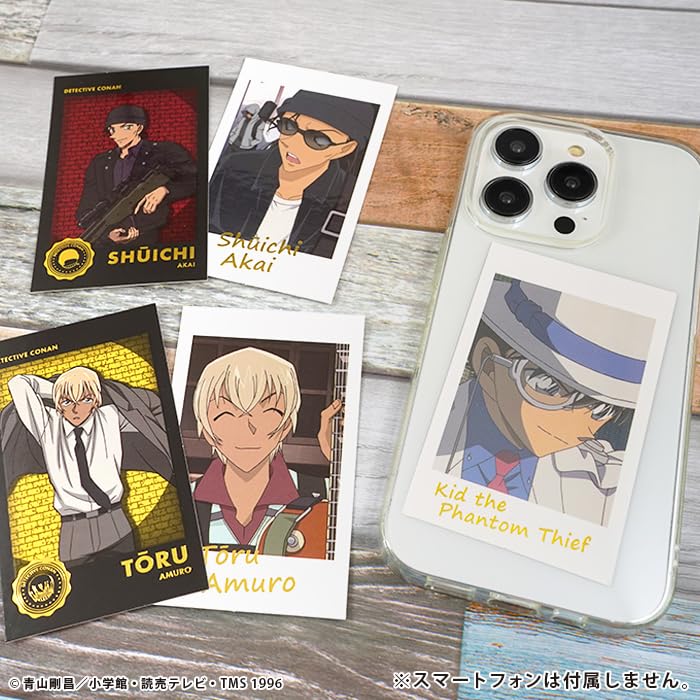 Confect Detective Conan Double Photo Card Collection 2 Candy Toys Gum F-toys (15-piece Set) & (Full Set)