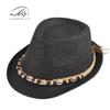 Summer sunshade sunscreen topper hat women's simple casual beach hat men's jazz hat straw woven handmade straw hat