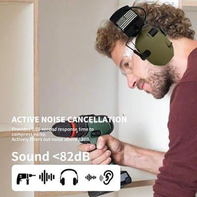 Professioneller elektronischer Ohrenschützer Outdoor Sports Anti-Lärm-Headset Soundverstärkung Kopfhörer