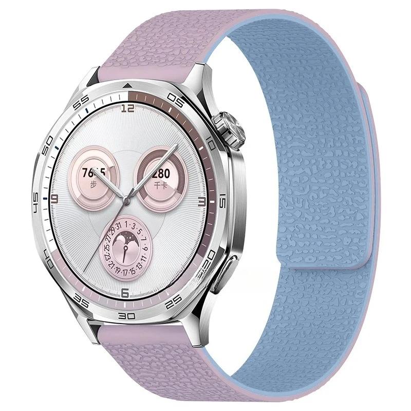 18mm 20mm 22mm Magnetic Strap for Huawei Watch 5 GT5/4 46MM 3Pro 4Pro Sport Silicone Bracelet for Samsung Galaxy Watch 7 6 5 4