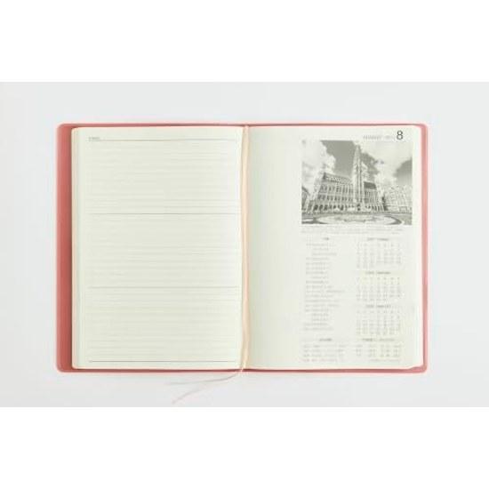 Takahashi Notebook 2027 A5 3-Year Desktop Diary Pink No. 481 (Starts January 2027)