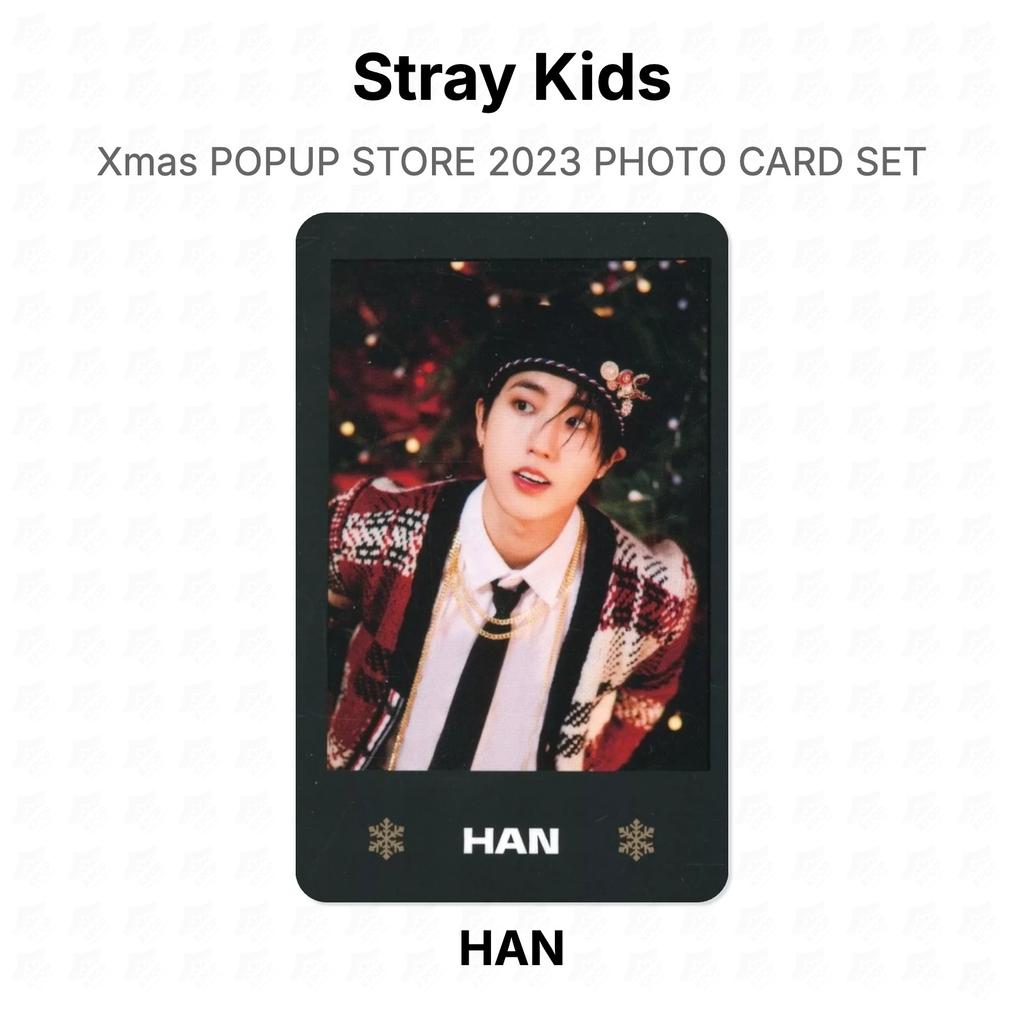 Stray Kids Xmas POPUP STORE 2023 PHOTO CARD SET Official Photocard