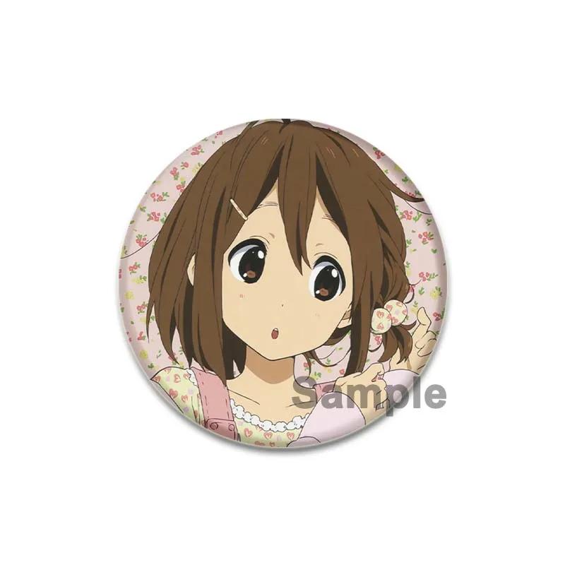 

32/44/58 мм Аниме K-ON! Ручная работа Брошь Хирасава Юи Акияма Мио Тайнака Рицу Одежда Рюкзак Одежда Ювелирные изделия Аксессуары Подарки 32mm