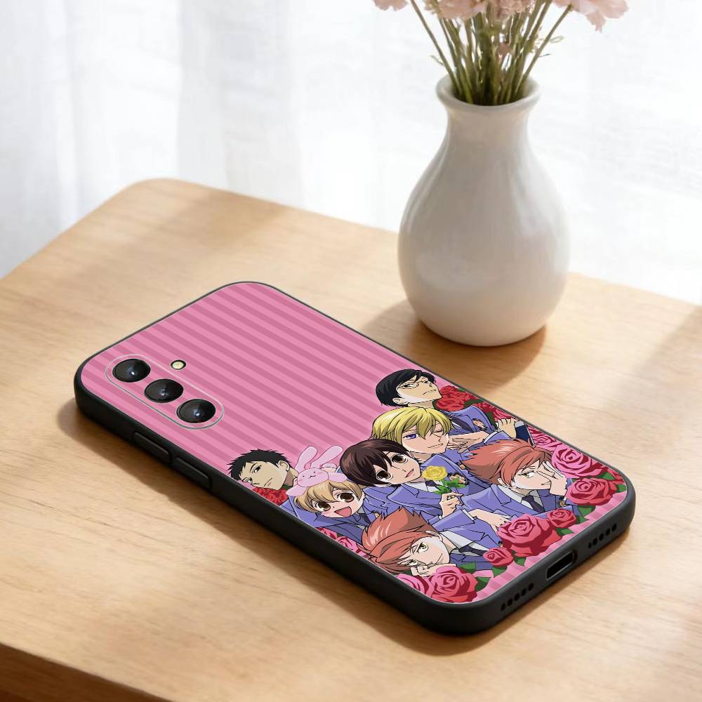 ouran high school host club  Phone Case For Samsung Galaxy A73,A21s,A22,A31,A52,A53,A71,A41Soft Black Shell