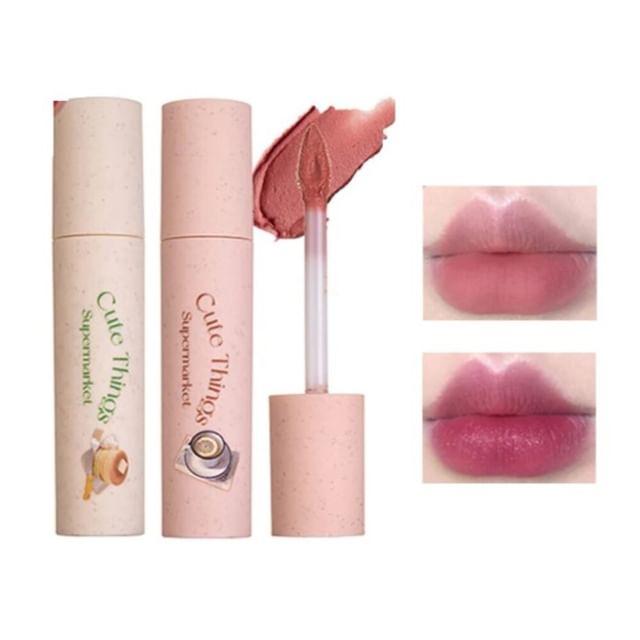 FLORTTE - Matte Lip Cream - 3 Colors (4-6) #06 Walnut - 2.3g