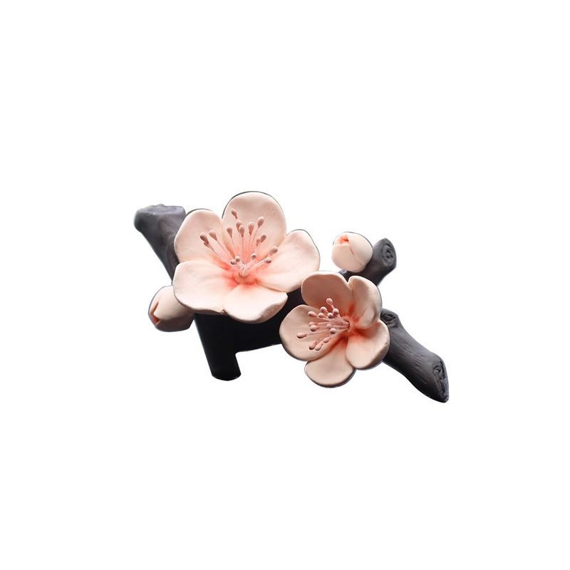 Cherry Blossom Aromatherapy Pear Flower Car Vent Fragrant Stone Car-Mounted Air Conditioning Perfume Decoration Decoration New Car Interior Gift