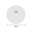 AOEDEJ 6-200P Silicone Piercing Healing Discs Anti Invagination Flexible Anti Hyperplasia for Earring Back No Pull Piercing Disc