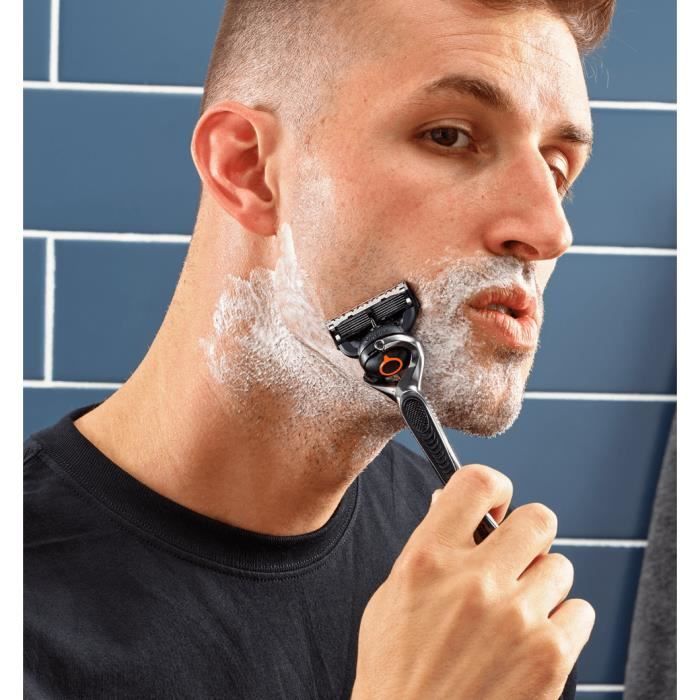 Lames de Rasoir - GILLETTE - Proglide - 4 Lames - Revêtement Anti-Friction - Lame de Finition