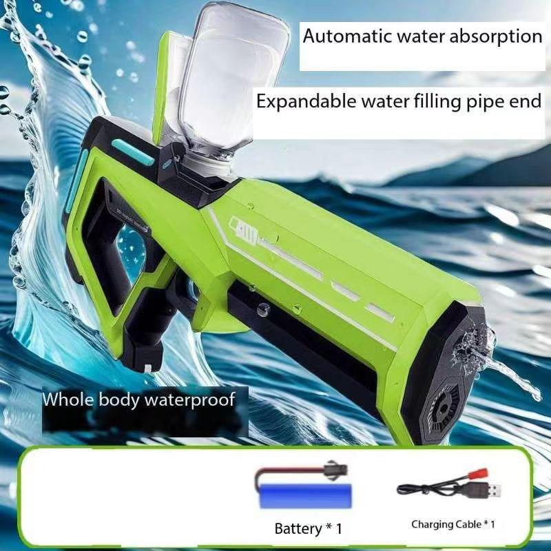 Non-Toxic Electric Water Guns For Adults Powerful Squirt Automatic Water Suction Water Blasters Summer Outdoor Beach Shooting Game Toys