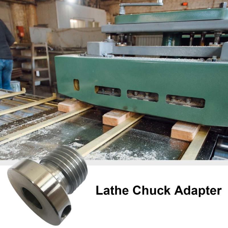 Adaptor pentru mandrină pentru strung pentru lemn 33 mm până la 25 mm Adaptor pentru ax filet pentru prelucrarea lemnului Adaptor pentru ax pentru strung pentru prelucrarea lemnului Manșon de reducere