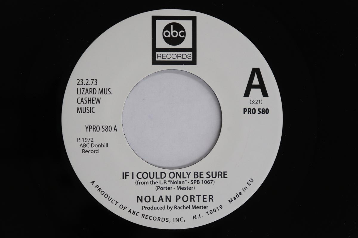 

7-дюймовая пластинка НОЛАН ПОРТЕР / ХОЛЛИ СТ. JAMES - Если бы я мог быть уверен / Это не PRO580 ABC RECORDS 2010 UK Соул/Фанк Б/У