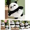 Cute Plump Panda Plush Toy For Home Decor And Children's Playtime