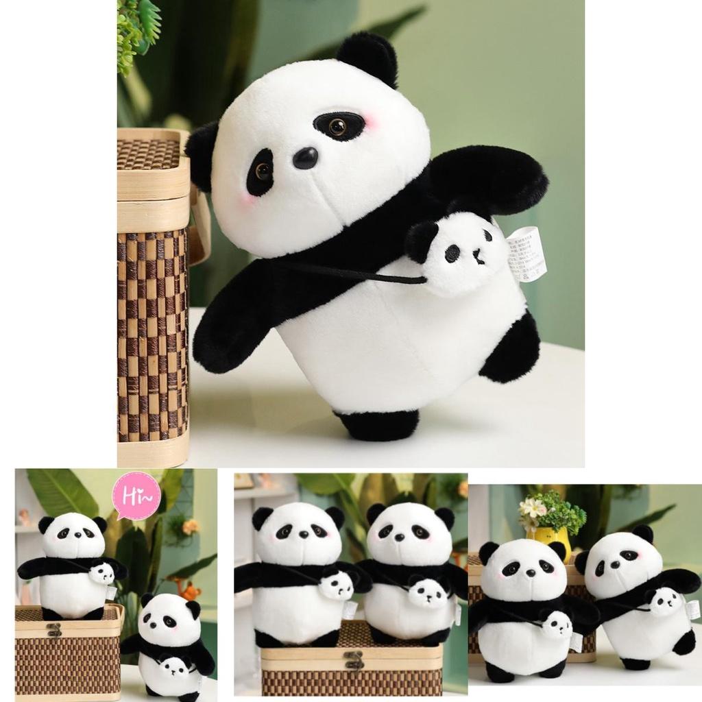 Cute Plump Panda Plush Toy For Home Decor And Children's Playtime