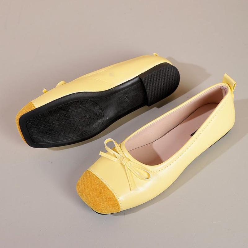 Spring and Autumn New Style Single Shoes - Slender Toe Flat Bottom - Versatile Women's Shoes