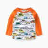 27Kids Autumn Foreign Trade Long-Sleeved Car Full Print Children's Clothing