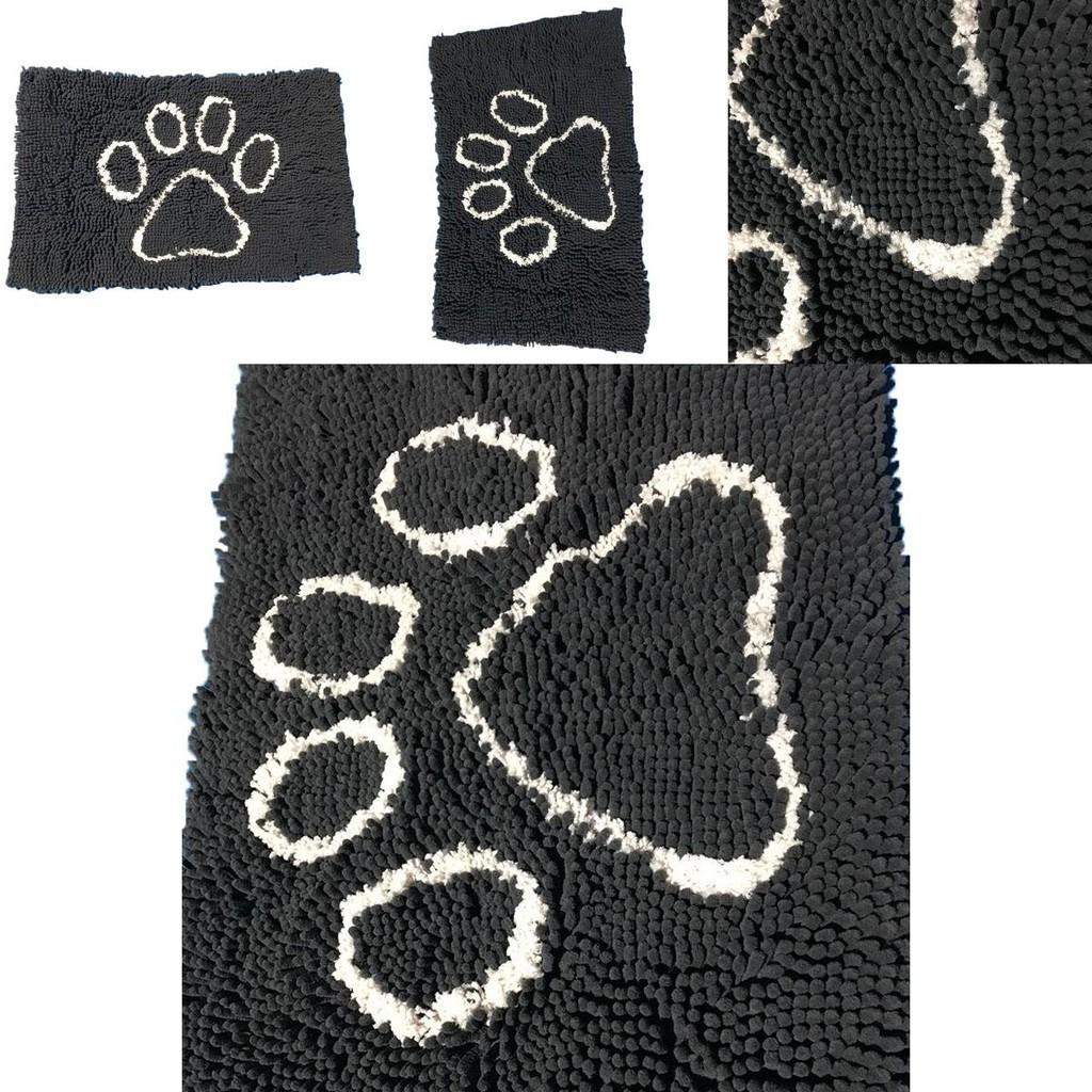 Elegante weiche Hunde Pfoten Fußmatte Perfekt für Innendekor und schmutzige Pfoten