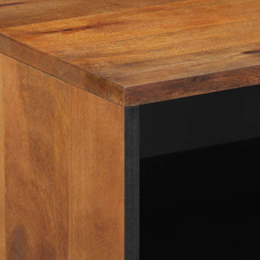 Nightstand Honey Brown 50 x 33 x 62 cm Solid Mango Wood