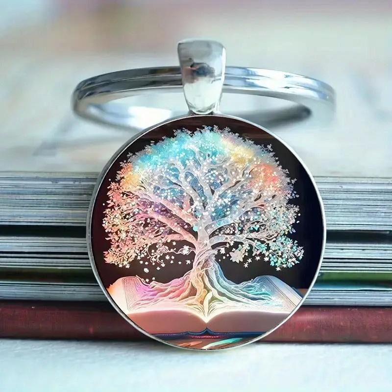 

Брелок-подвеска Badge Time Gemstone Cross Border Accessories Metal Keychain One Size