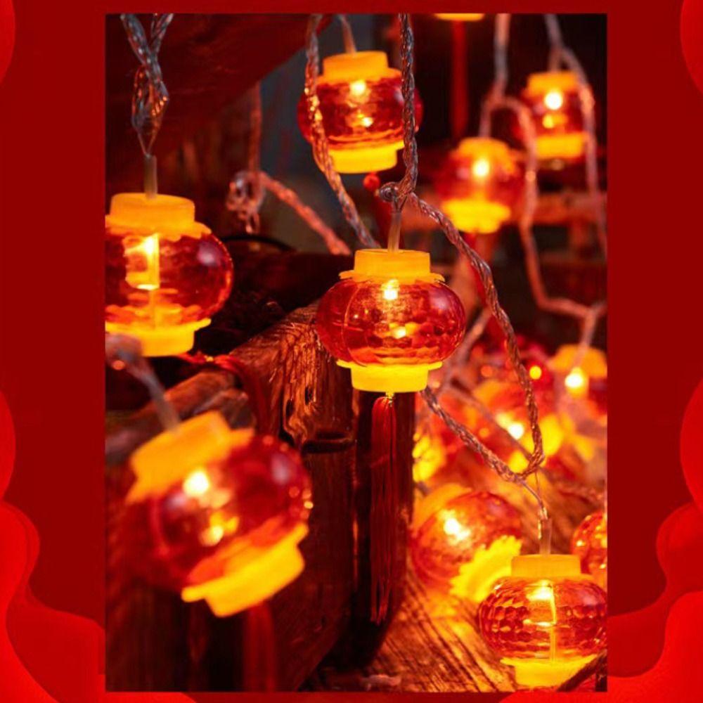 Chinese Knot Style LED String Lights Tassels Party Decor String  Spring Festival/New Year
