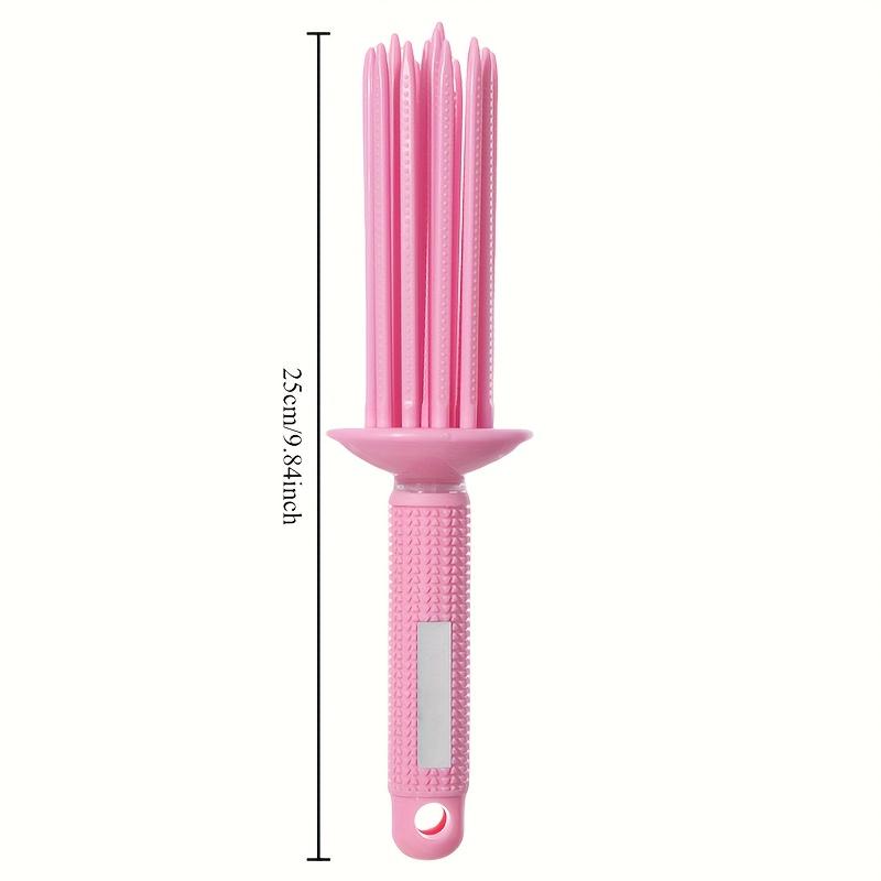 Wanmei Round Hair Brush Hair Comb Fluffy Curling Comb Round Curling Iron Hair Styling Tool Natural Fluffy Curls