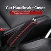 Premium Handbrake Protective Cover In Leather Anti Slip Design for Safety Secure Grip for Various Vehicles Qucik Install