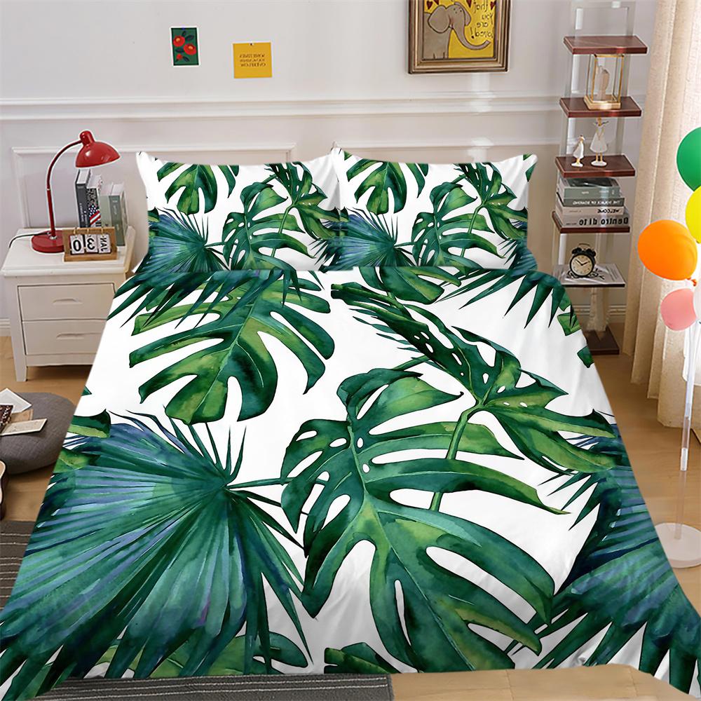 3D Scenery Printing Bed Set Cover Twin Size Polyester Soft Bedspreads Woman High Ranking Home Bedclothes