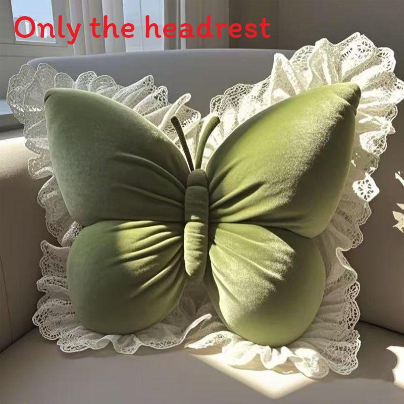 Princess Butterfly Living Room Pillow With Cotton Cover For Home And Car Use