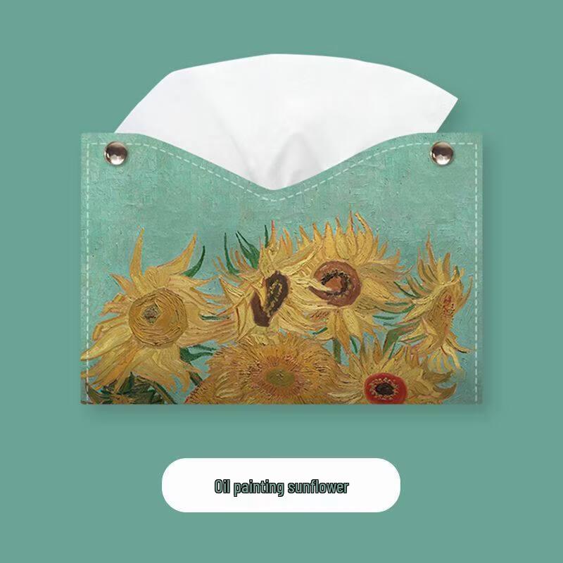 

LIEIins Oil Painting Style Tissue Box