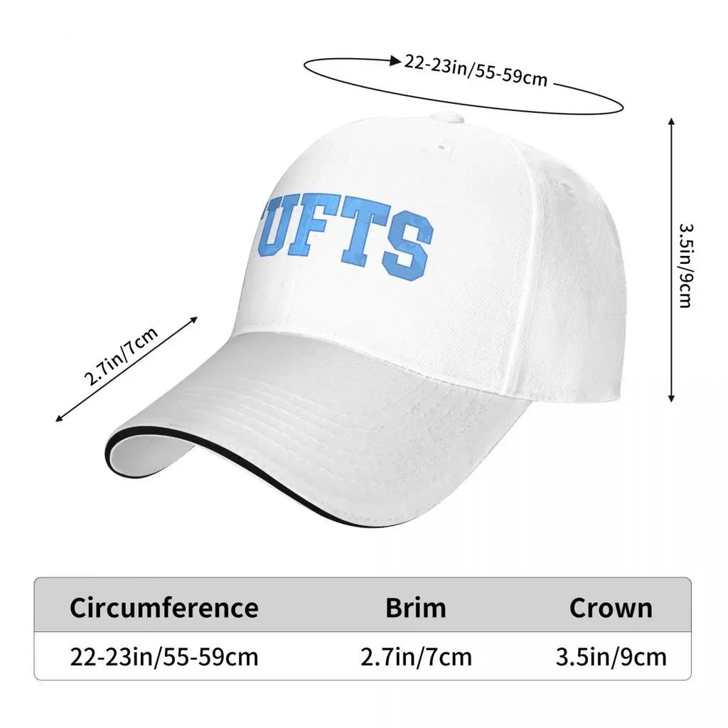 Tufts Tie Dye College Font Cap Fashion Casual Baseball Caps Adjustable Hat Hip Hop Summer Unisex Baseball Hats