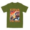 Kurwa Bobr Kurwa Beaver T Shirt Summer Cute Animal Y2K Retro T Shirts Cotton Harajuku Tee Shirt For Men's Short-Sleeved Tops