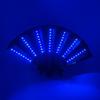 Rose Lace Edge LED Folding Fan - Wedding Gift & Dance Prop
