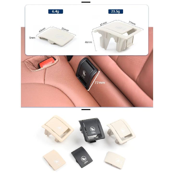 Car Rear Child Seat ISOFIX Fixing Cover for BMW X5 G05 X7 G07 Child Restraint Safety Belt Caps Replacement Parts