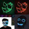 Premium Face Mask With Led Light Ideal For Halloween Dance Party Cosplay Decor
