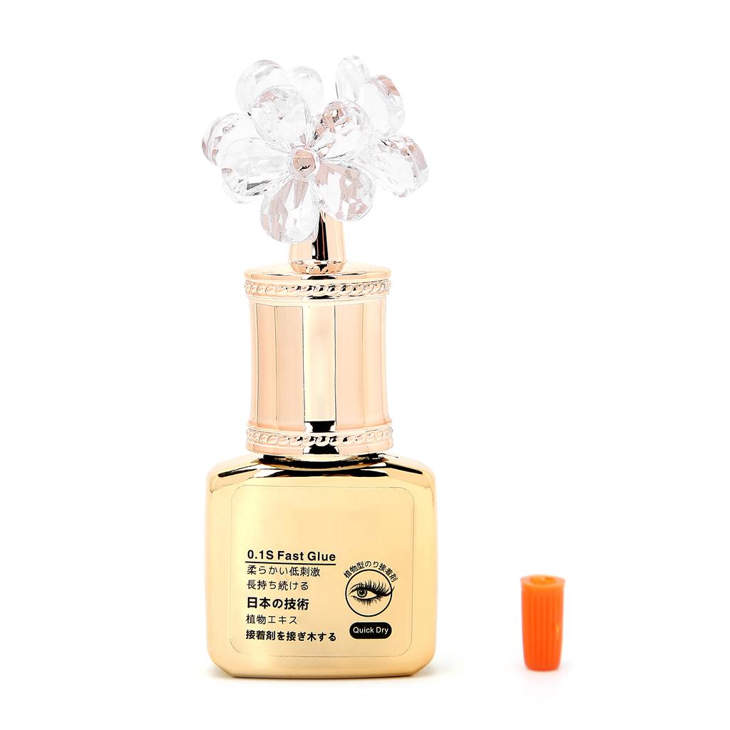 Colla Professionale per Extension Ciglia Asciugatura Rapida Colla per Ciglia a Lunga Durata per Trucco 15ml
